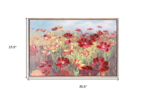 Floral Natural Framed Wall Art