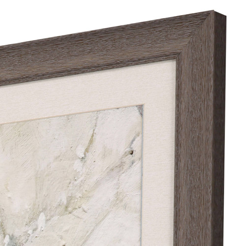 Budding Willow I Brown Framed Wall Art
