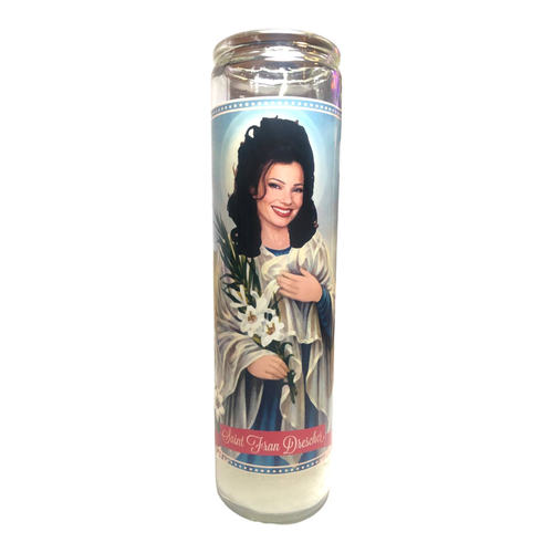 Fran Drescher Devotional Prayer Saint Candle