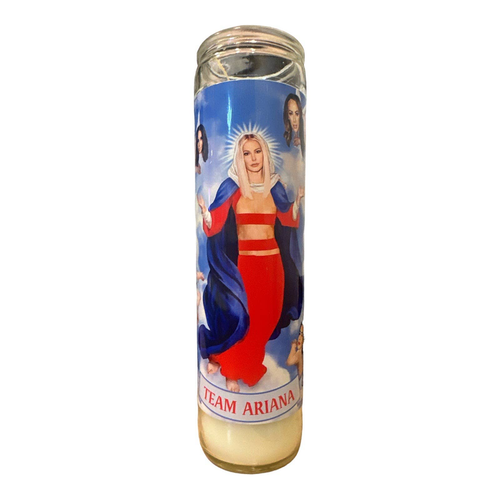 Team Ariana Devotional Prayer Saint Candle