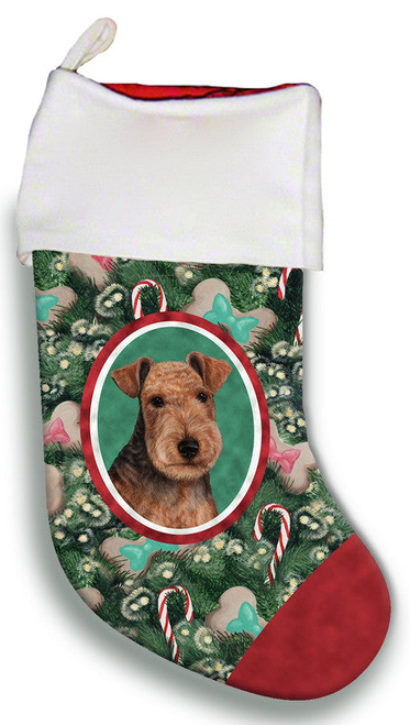 Lakeland Terrier- Best of Breed Christmas Stocking