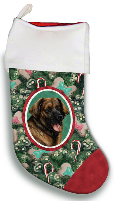 Leonberger- Best of Breed Christmas Stocking