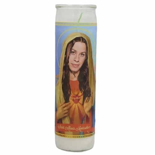 Alanis Morissette Devotional Prayer Saint Candle