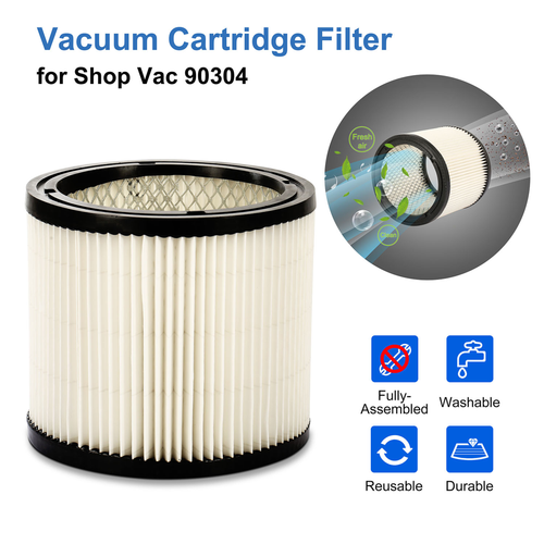 Vacuum Cartridge Filter Replacement Fits 