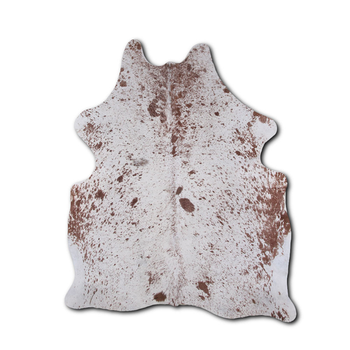 PRINTED HAIR ON COWHIDE PRINTED SALT AND PEPPER