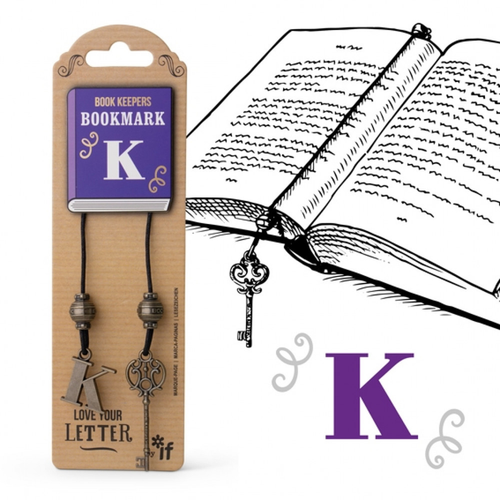 Book Keepers Bookmark Letter