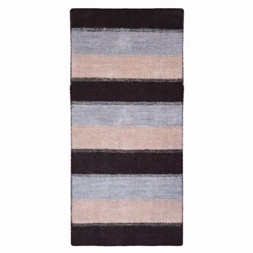 Rugsotic Carpets Hand Knotted Loom Silk Mix Runner Area Rug