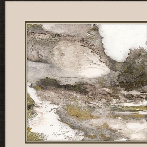 Urban Reflection I Dark Brown Framed Wall Art