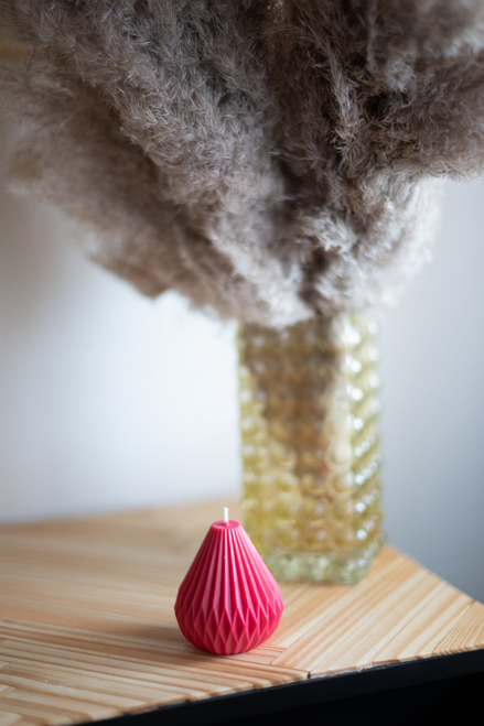 Spiral Teardrop Candle Collection