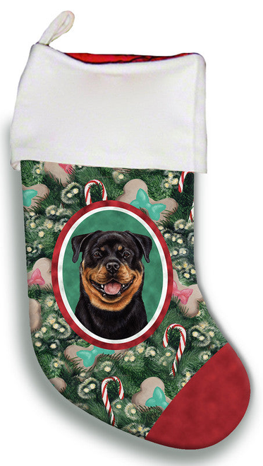 Rottweiler- Best of Breed Christmas Stocking