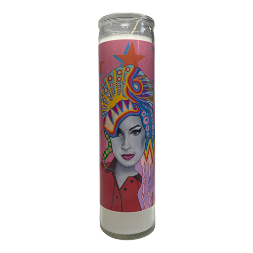Chelsea Merrill Amy Winehouse Prayer Candle