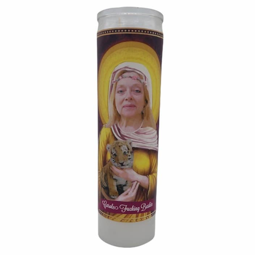 Carole Baskin Devotional Prayer Saint Candle