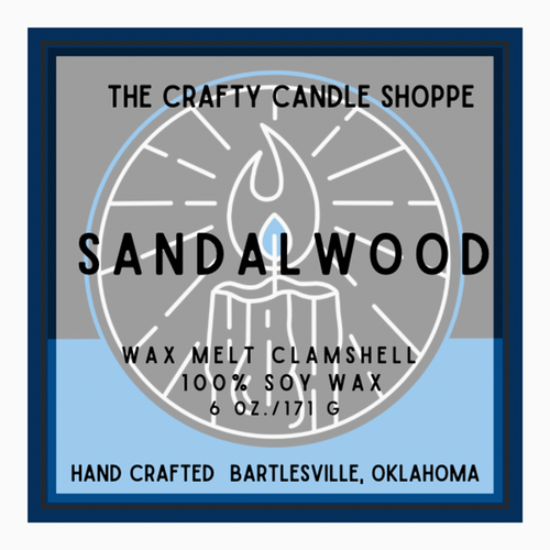 Sandalwood Clamshell Melts