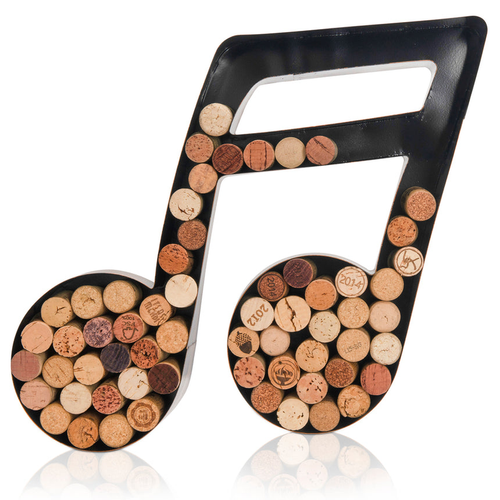 Made Easy Kit Metal Letter Wine Cork Holder w/Wall Mount Kit