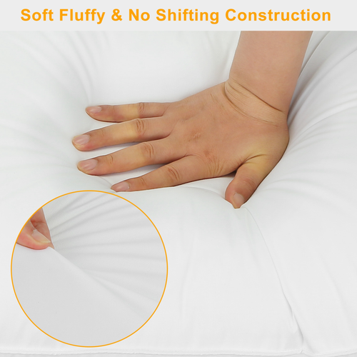 Bed Sleeping Pillows Down Alternative Hypoallergenic Soft Pillow 
