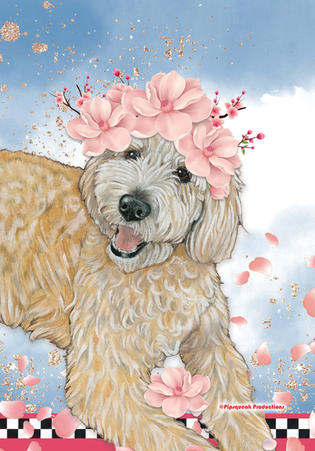 Yorkies - Best of Breed Pipsqueak Productions Outdoor Flag