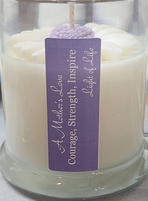Daisy Themed Soy Candles