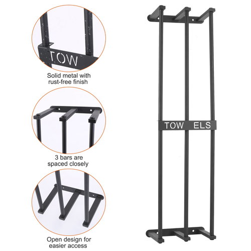 Wall Mounted Towel Rack 