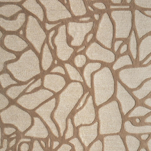 3' X 5' Blue And Ivory Wool Abstract Hand Tufted Area Rug