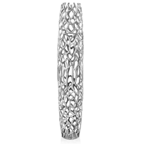 Rama Silver XXL Twigs Barrel Floor Vase