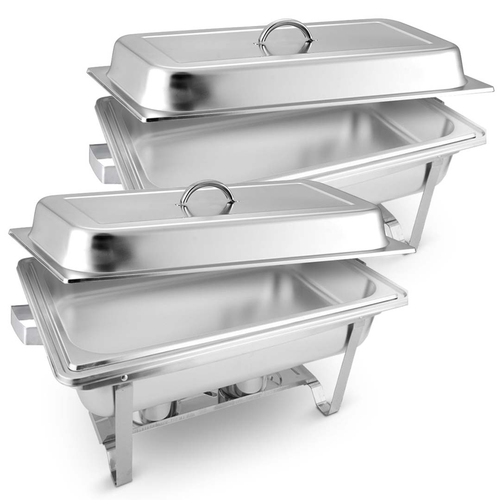 Stainless Steel Chafing Food Warmer Catering Dish Full Size