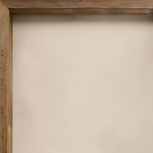 6 X 6 Rustic Farmhouse Gray Wood Shadow Box Frame