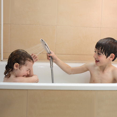 Handheld Shower Head Powerful 4.25in High Pressure Rain Showerhead 