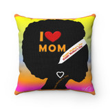 I love Mom Decorative Pillow