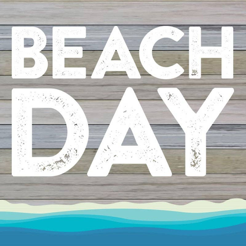 Beach Day... Wall Sign
