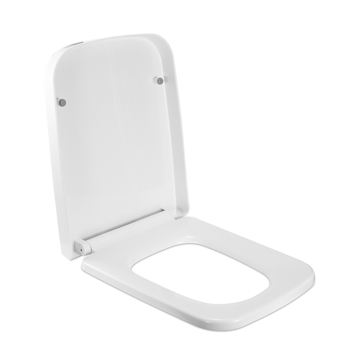 Square Toilet Seat with Grip-Tight Seat 