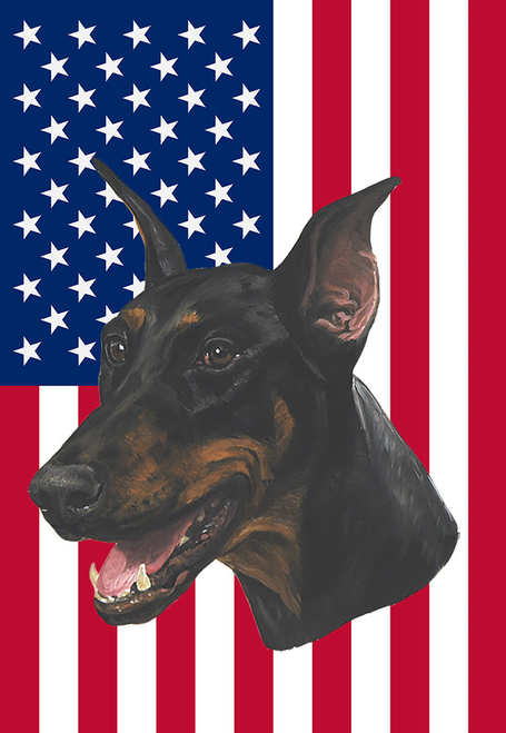 Yorkies - Best of Breed Pipsqueak Productions Outdoor Flag