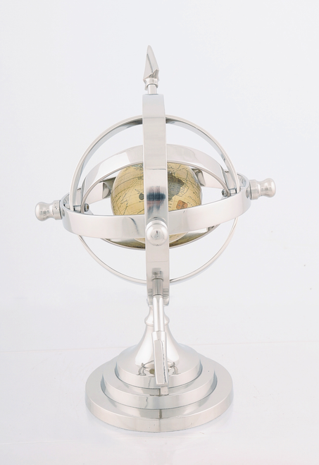 8.5" X 10" X 12.5" Alum Armillary