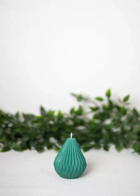 Spiral Teardrop Candle Collection
