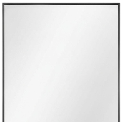 47" Black Metal Framed Bathroom Vanity Mirror