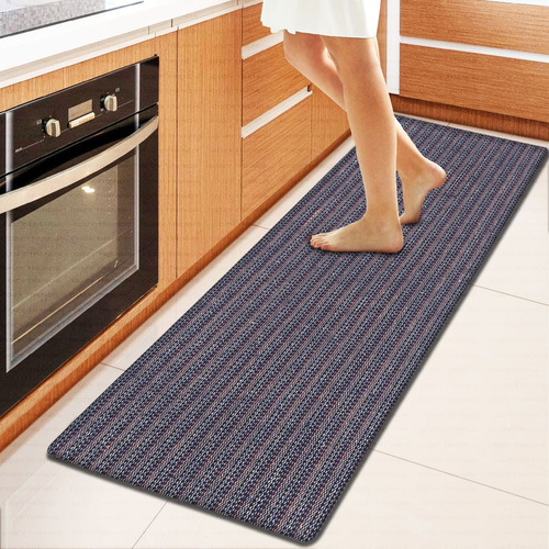 Kitchen Runner Rug/ Mat Cushioned Cotton Hand Woven Anti-Fatigue Mat
