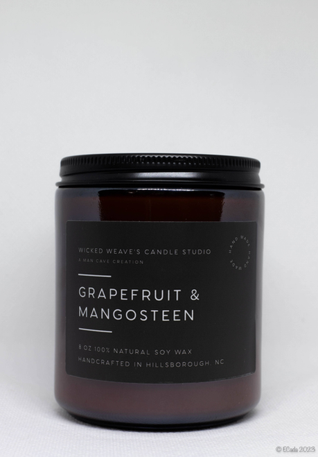 Grapefruit & Mangosteen Soy Wax Candle (5 size options)