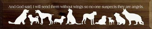And God Said, I Will Send Them Without Wings...