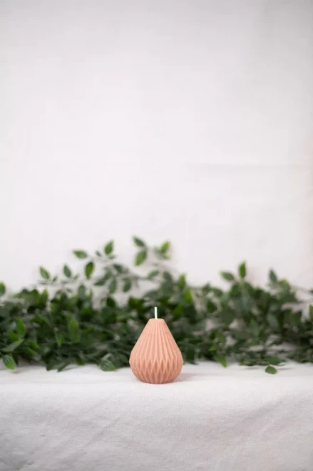 Spiral Teardrop Candle Collection