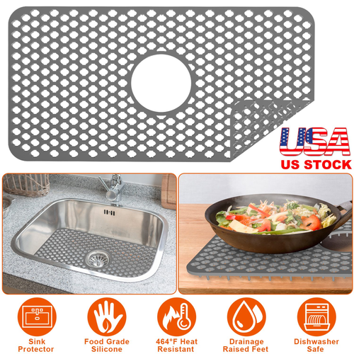 Silicone Grid Sink Mat 