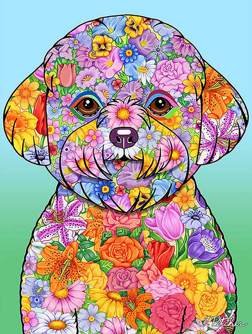 Boston Terrier - Best of Breed Dean Russo House and Garden Flag