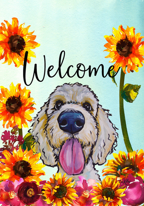 Great Dane - Tomoyo Pitcher Summer Beach Garden Flag