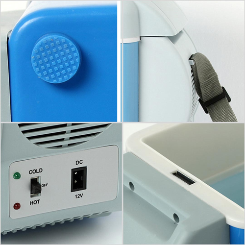 L Car  Refrigerator Cooler Box V Mini Fridge Cooler Warmer Color