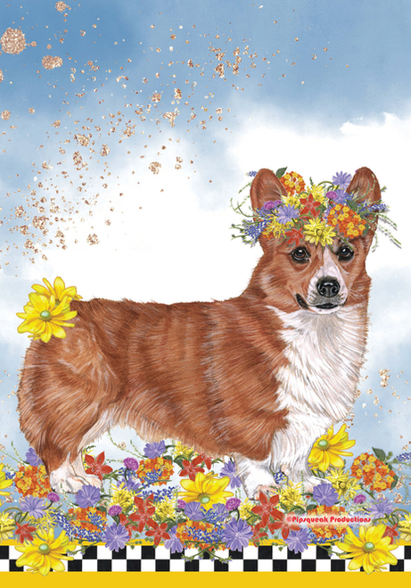 Yorkies - Best of Breed Pipsqueak Productions Outdoor Flag