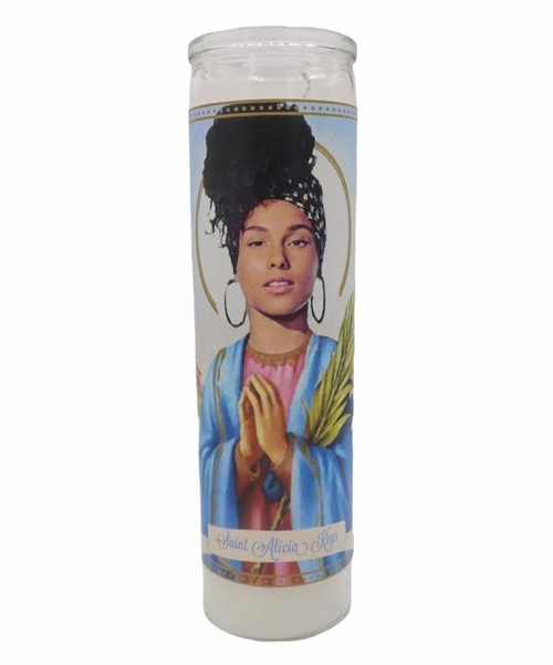 Alicia Keys Devotional Prayer Saint Candle
