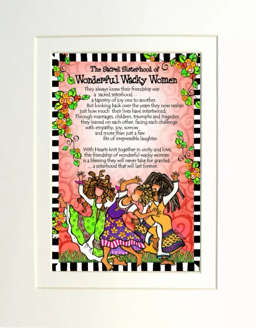 Sacred Sisterhood Themed Gifty Art