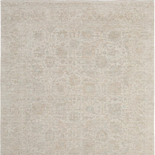 2' X 3' Blue And Ivory Oriental Hand Woven Area Rug