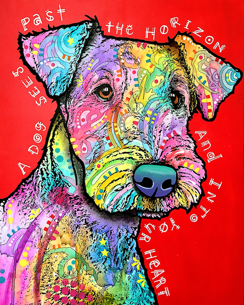 Fox Terrier - Best of Breed Dean Russo House and Garden Flags