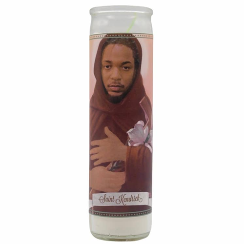 Kendrick Lamar Devotional Prayer Saint Candle