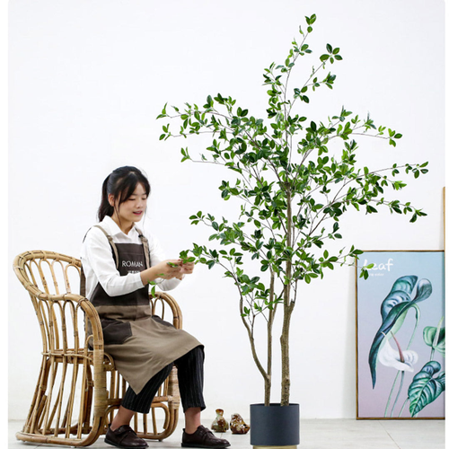 Artificial Indoor Watercress Tree Fake Plant Simulation Decorative