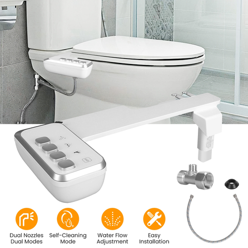 Bidet Attachment for Toilet Non-Electric 